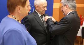 Uroczystość nadania medali Prezydenta RP za długoletnie pożycie małżeńskie dwudziestu...