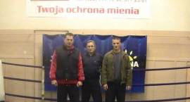 od lewej Dariusz Lubak, Stanislaw Wąsowski, Emil Figatowski