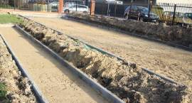 Trwają intensywne prace nad budową lekkoatletycznych orlików w Zambrowie