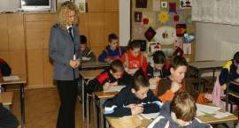 Powiatowe eliminacje turnieju wiedzy o bezpieczeństwie w ruchu drogowym /Fot. KPP w...
