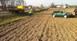 Skutki zdarzenia z dn. 12.04.2012 r. na drodze krajowej nr 8 Zambrów - Warszawa w...