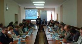 Seminarium w Starostwie Powiatowym w Zambrowie /Fot. J.Baczewska