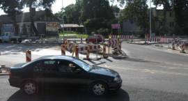 Zmiany w organizacji ruch w związu z przebudową ul. Mazowieckiej. Stan na 8.09.2009 r.