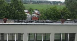 Dach na sali gimnastycznej wymagał wykonania nowego pokrycia