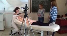 Uczniowie klasy IIB LO z ZS1 na wycieczce w Wyższej Szkole Medycznej w Białymstoku,...