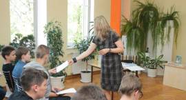 Beata Ciecierska spotkała się z młodzieżą w MBP