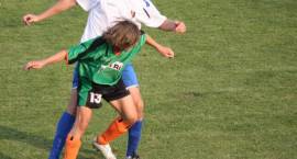 Spotkanie w ramach III ligi: Olimpia Zambrów vs. Vęgoria Węgorzewo /Fot. Grzegorz...