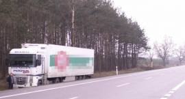 TIR w rowie /Fot. Marek Rytelewski, SOS Assistance