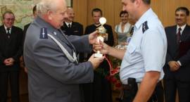Święto Policji w Komendzie Powiatowej w Zambrowie 2009