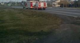 Skutkio wypadku w dn. 22.03.2012 r. w Mężeninie na drodze krajowej nr 8