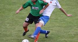 Spotkanie w ramach III ligi: Olimpia Zambrów vs. Vęgoria Węgorzewo /Fot. Grzegorz...