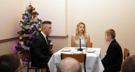 Uroczysta wieczerza wigilijna w Domu Dziecka, 20.12.2017 r.