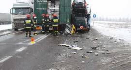 Wypadek na drodze krajowej nr 8 Zambrów-Wyszków, w m. Krajewo Korytki