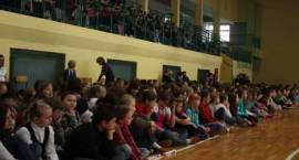 Koncert orkiestry smyczkowej i chóru z Białegostoku w SP4