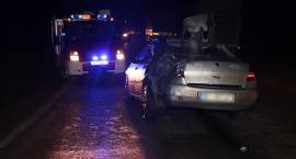 Kolizja trzech pojazdów na „ósemce”
