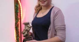 Weronika Biała ma na swoim koncie 100 występów z Teatrem Form Różnych w Zambrowie