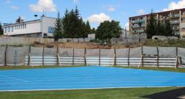 Trwa kolejny etap modernizacji Stadionu Miejskiego w Zambrowie