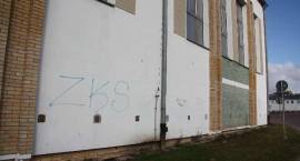 Termomodernizacja hali sportowej przy MG1. Stan prac na 29.09.2011r.