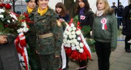 Uczniowie MG1 na odsłonięciu pomnika Kościuszki w Warszawie