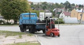 Ćwiczenia ratownicze zambrowskiej Straży Pożarnej na terenie Zakładu Produkcji...