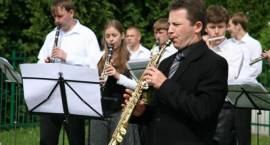 Koncert orkiestry dętej z Ukrainy przed SP3 w Zambrowie