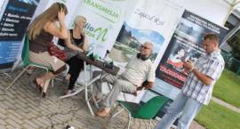 Plenerowe Studio Radia Nadzieja w Zambrowie