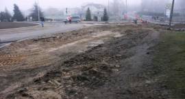 Rozebrana nawierzchnia części ul. Świętokrzyskiej /Fot. 2007.11.21 Grzegorz Zawistowski