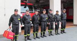 Zambrowska Komenda Państwowej Straży Pożarnej wzbogaciłą się o nową torbę medyczną
