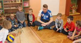 Rekord Zambrów promuje siatkówkę w przedszkolach