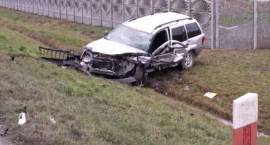 Wypadek dn. 23.12.2006 r. trasa Zambrów - Białystok /Fot. SOS ASSISTANCE Marek Rytelewski
