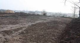 Przebudowa Stadionu Miejskiego w Zambrowie. Stan prac na 11. luty 2011r.