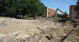 Przy Szkole Podstawowej nr 5 w Zambrowie ruszyła budowa boisk sportowych Orlik 2012