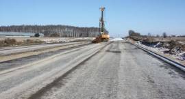 Zambrów, 14 II 2011 r. - obwodnica Zambrowa i Wiśniewa