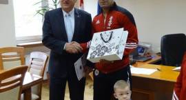 Burmistrz nagrodził młodych zawodników ZKKK