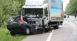 Śmiertelny wypadek na drodze krajowej nr 8 za miejscowością Ostrożne