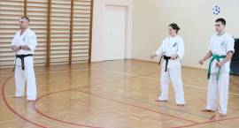 Promowali zdrowy stylu życia poprzez zajęcia karate