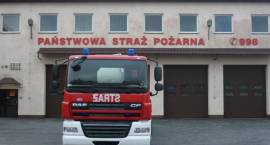 Nowy ciągnik siodowy w zambrowskiej straży pożarnej