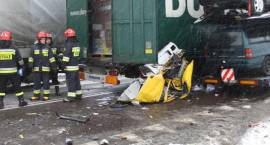 Wypadek na drodze krajowej nr 8 Zambrów-Wyszków, w m. Krajewo Korytki