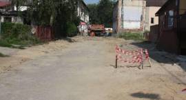 Przebudowa ul. Mickiewicza. Stan prac na: 13 VIII 2010r.