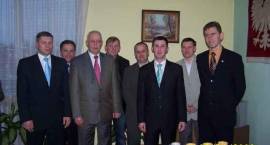 od lewej-Kszysztof Śliwowski, Jarosław Dworzański, Bartosz Ziemianowicz, Maciej Żywno,...