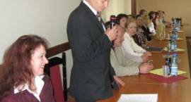 Konferencja z okazji X-lecia partnerstwa miast Zambrów i Visaginas /Fot. Łukasz Laskowski