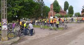 Fotoreportaż z pierwszej akcji Zambrów na rowery 2014