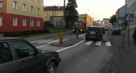 Przejście dla pieszych przy ul. Białostockiej przed zmianami