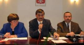 Nowy Przewodniczący Rady Miasta i Wiceprzewodniczący /Nadzywczajna sesja Rady Miasta w...