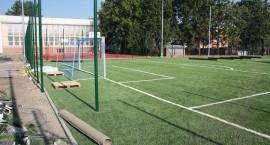 Budowa Orlika przy Szkole Podstawowej nr 5 - stan prac na 18 września 2012r.