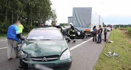 Wypadek na krajowej 