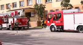 Strażacy i policjanci z Zambrowa wzieli udział we wspólynch ćwiczeniach przeciwpożarowych