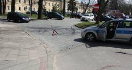 Potrącenie pieszej na przejściu dla pieszych