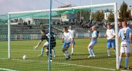III liga: Olimpia Zambrów vs. Huragan Morąg 3:0. Zambrów, 1.10.2011 r.