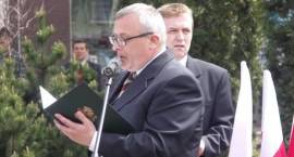 Przemawia Poseł na Sejm RP Wojciech Borzuchowski /Fot. G. Zawistowski